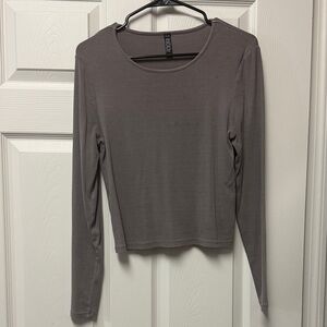 Forever 21 Gray Long Sleeve Tee
